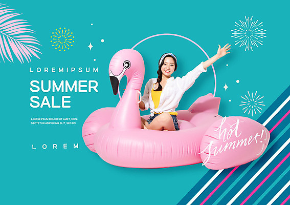 PSD 편집이미지 여자 분홍색 한명 웃음 사람 상반신 20대 성인 초록색 여름 손들기 세일 한국인 UI 성인여자한명만 플라밍고튜브 이미지편집 1 계절 컬러 모션 표정 동양인 청년 튜브 여자한명만 성인여자만 파일형식