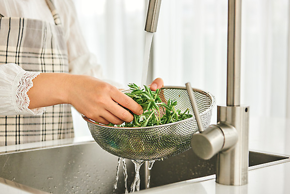 포토 JPG 손 여자 40대 중년 식재료 재료 실내 요리 한명 상반신 옆모습 주방 앞치마 한국인 싱크대 돌나물 봄나물 중년여자한명만 제철음식 국내포토 1 음식 뷰포인트 채소 사람 동양인 성인 내부 신체부위 개수대 나물 제철 여자한명만 중년여자만 파일형식