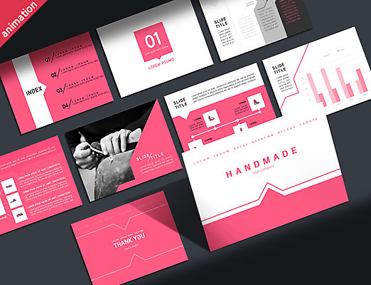 템플릿 손 구두 분홍색 비즈니스 그래프 사람 신체부위 세트 PPT 프레젠테이션 문서템플릿 장인 수제화 핸드메이드 애니형PPT 9P 이미지템플릿 컬러 신발 파일형식