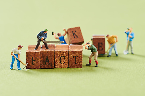 포토 JPG 스튜디오촬영 영어 인터넷 모바일 실내 사람없음 초록색 미니어처 뉴스 언론 거짓 소셜네트워크 진실 초록배경 가짜뉴스 국내포토 문자 컬러 백그라운드 내부 모형 파일형식