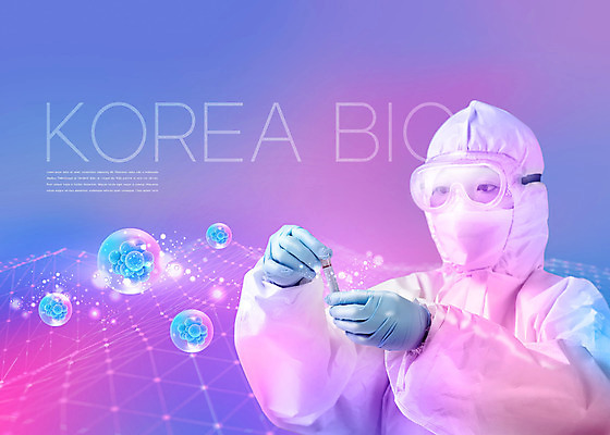 PSD 편집이미지 여자 40대 중년 의학 실험 한명 들기 사람 컬러풀 한국인 바이러스 연구원 보안경 개발 바이오 백신 중년여자한명만 방호복 이미지편집 직업 1 옷 컬러 모션 동양인 성인 안전장비 여자한명만 중년여자만 파일형식