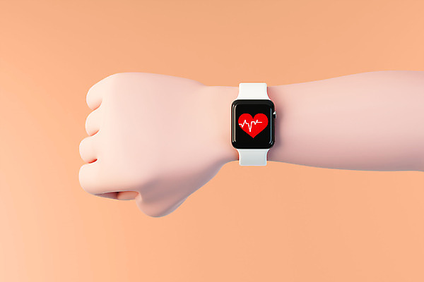 PSD 편집 편집이미지 손 건강 손짓 신체부위 3D소스 3D 주황색 디지털합성 오브젝트 스마트워치 편집소스 편집3D 컬러 모션 사람 스마트기기 웨어러블 파일형식