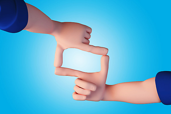 PSD 편집 편집이미지 손 손가락 프레임 손짓 신체부위 파란색 3D소스 3D 디지털합성 편집소스 편집3D 컬러 모션 사람 파일형식