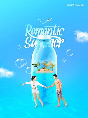 PSD 편집이미지 커플 여자 남자 수영복 유리병 성인 두명 여름 30대 파란색 여름휴가 바캉스 손잡기 한국인 음료수병 성인만 이미지편집 옷 계절 컬러 관계 모션 병_용기 휴가 사람 동양인 장년 병_담는 파일형식 여름_계절