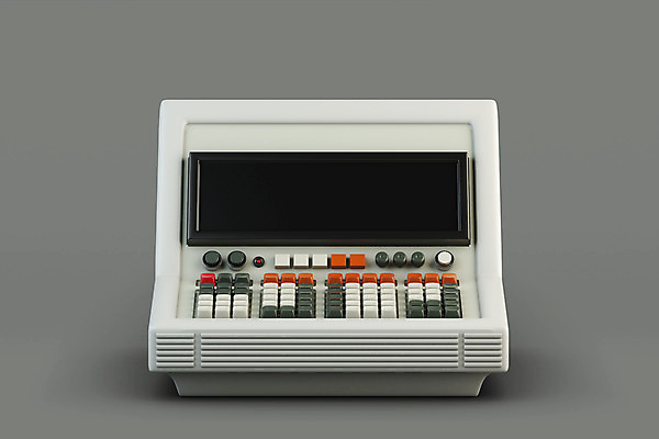 PSD 편집이미지 회색배경 사람없음 컴퓨터 한개 3D소스 3D 계산기 빈티지 입체 디지털합성 오브젝트 복고 편집소스 뉴트로 편집3D 1 백그라운드 컨셉 문구용품 전자제품 장비 회색 파일형식