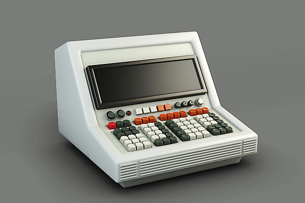 PSD 편집이미지 회색배경 사람없음 컴퓨터 한개 3D소스 3D 계산기 빈티지 입체 디지털합성 오브젝트 복고 편집소스 뉴트로 편집3D 1 백그라운드 컨셉 문구용품 전자제품 장비 회색 파일형식