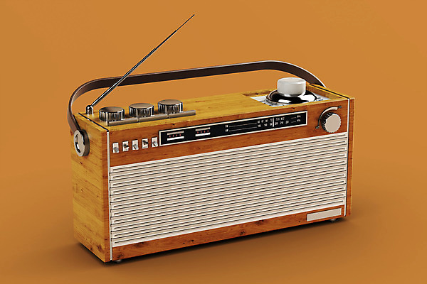 PSD 편집이미지 사람없음 한개 3D소스 3D 빈티지 입체 디지털합성 오브젝트 라디오 복고 전파 편집소스 뉴트로 주황색배경 편집3D 1 백그라운드 컨셉 전자제품 주황색 파일형식