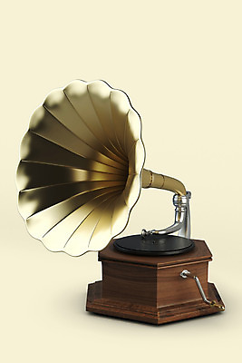 PSD 편집이미지 사람없음 한개 3D소스 3D 빈티지 입체 디지털합성 오브젝트 복고 턴테이블 노란배경 편집소스 뉴트로 편집3D 1 백그라운드 컨셉 노란색 파일형식