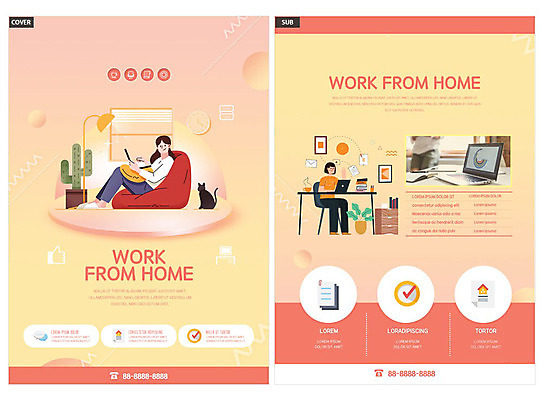 템플릿 한마리 여자 ZIP 포스터 리플렛 조명 주택 실내 사람 앉기 팜플렛 성인 두명 노트북 반려동물 소파 노란색 고양이 비즈니스우먼 전단템플릿 전단 재택근무 반려 성인여자만 인디자인 INDD 코랄 사회적거리두기 이미지템플릿 동물 1 캠페인 컬러 의자 비즈니스 포유류 모션 내부 건물 전자제품 직장인 홍보물 여자만 성인만 파일형식