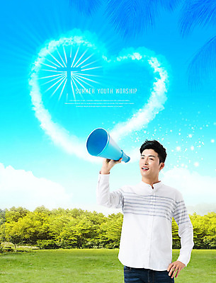 PSD 구름 편집이미지 남자 기독교 종교 십자가 자연 한명 들기 사람 상반신 성인 30대 파란색 교회 확성기 한국인 하트 예배 성인남자한명만 이미지편집 자연요소 모양 1 컬러 종교건축 모션 동양인 건물 장년 생태계 남자한명만 성인남자만 파일형식