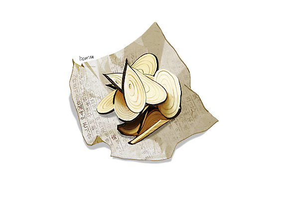 PSD 일러스트 사람없음 한의학 한약재 흰색 한지 감초 디테일 국내일러스트 종이 컬러 의학 약재 파일형식