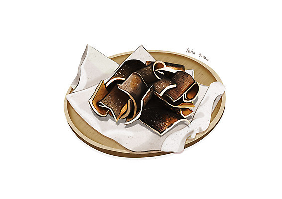 PSD 일러스트 사람없음 한의학 한약재 흰색 디테일 소태나무껍질 국내일러스트 컬러 의학 약재 파일형식