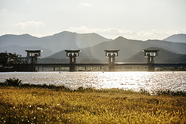 포토 JPG 주간 여행 산 한국 풍경 사람없음 야외 관광지 강 경상북도 국내여행 낙동강 의성 낙단보 국내포토 자연요소 아시아 경상도 파일형식 구미