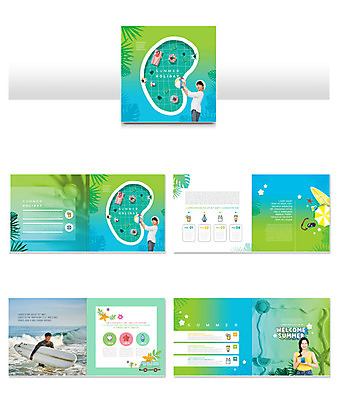 템플릿 여자 남자 ZIP 리플렛 휴가 수영장 들기 사람 팜플렛 여러명 20대 초록색 여름 30대 한국인 서핑보드 비치볼 성인만 인디자인 INDD 이미지템플릿 계절 컬러 다수 공 모션 바캉스용품 동양인 청년 장년 보드_스포츠 파일형식