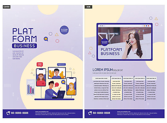 템플릿 여자 남자 ZIP 리플렛 인터넷 비즈니스 그래프 들기 사람 팜플렛 여러명 20대 성인 노트북 스마트폰 보라색 한국인 플랫폼 전단템플릿 전단 성인만 인디자인 INDD 플랫폼비즈니스 이미지템플릿 컬러 다수 교통시설 모션 동양인 청년 전자제품 핸드폰 스마트기기 홍보물 파일형식