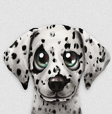 PSD 동물 한마리 반려견 일러스트 사람없음 반려동물 귀여움 흰색 개 강아지 달마시안 반려 증명사진 국내일러스트 1 컬러 컨셉 포유류 파일형식