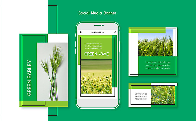 PSD 템플릿 배너템플릿 ZIP 웹템플릿 디자인시안 모바일 풍경 사람없음 초록색 여름 스마트폰 세트 모바일템플릿 모바일웹 들녁 소셜네트워크 소셜미디어 청보리 웹배너 모바일앱 SNS배너 모바일페이지 이미지템플릿 배너 계절 컬러 핸드폰 스마트기기 보리 페이지 파일형식
