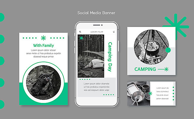 PSD 템플릿 배너템플릿 ZIP 웹템플릿 가방 디자인시안 모바일 텐트 캠핑도구 사람없음 초록색 스마트폰 세트 캠핑 회색 모닥불 모바일템플릿 모바일웹 소셜네트워크 소셜미디어 웹배너 모바일앱 SNS배너 모바일페이지 백패킹 이미지템플릿 배너 잡화 컬러 불 레저 레포츠 핸드폰 스마트기기 도구 페이지 파일형식
