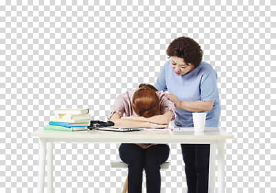 편집이미지 여자 딸 엎드리기 중년 50대 가족 모녀 엄마 서기 누끼 사람 앉기 상반신 20대 성인 두명 앞모습 옆모습 헤드셋 한국인 머그컵 구직 슬픔 책상 취업준비생 PNG 위로 책더미 여자만 어깨에손 편집소스 감정 뷰포인트 음향기기 가구 컨셉 관계 모션 동양인 청년 책 컵 헤드폰 무더기 파일형식