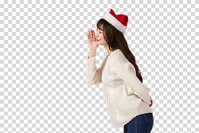 편집이미지 학생 응시 여자 기념일 행복 대학생 크리스마스 산타모자 한명 미소 누끼 사람 이벤트 상반신 20대 청년 성인 옆모습 청춘 외침 한국인 알림 즐거움 PNG 설렘 청년여자한명만 성인여자한명만 편집소스 모자_잡화 1 시선 감정 뷰포인트 컨셉 표정 동양인 소리 여자한명만 성인여자만 청년여자만 파일형식