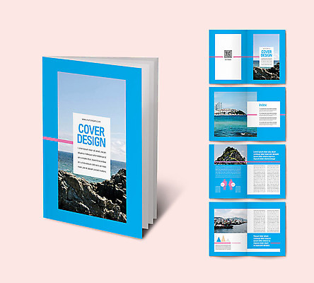 템플릿 ZIP 리플렛 바다 섬 팜플렛 해변 사람없음 여름 파란색 항구 인디자인 INDD 이미지템플릿 계절 컬러 교통시설 파일형식