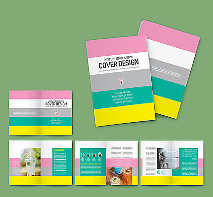 템플릿 ZIP 음료 리플렛 팜플렛 사람없음 여름 컬러풀 주스 아이스커피 냉음료 먹거리 인디자인 INDD 이미지템플릿 계절 커피 음식 컬러 파일형식