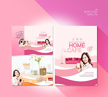 PSD 템플릿 표지디자인 북디자인 출판디자인 여자 표지 ZIP 내지 커피 빵 리플렛 분홍색 액자 포크 북커버 들기 사람 팜플렛 20대 성인 소파 한국인 밀크티 성인여자만 홈카페 이미지템플릿 식기 음료 음식 컬러 의자 모션 동양인 청년 카페 여자만 성인만 파일형식