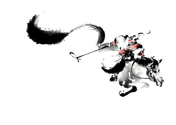 PSD 남자 일러스트 캘리그라피 붓터치 한명 전통놀이 말_동물 승마 한복 번짐 격구 남자한명만 국내일러스트 1 한국전통 전통 스포츠 포유류 놀이 사람 전통의상 남자만 파일형식 효과