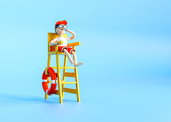 PSD 편집이미지 캐릭터 남자 여행 백그라운드 방학 휴가 3D캐릭터 안전 사람 여름 3D소스 3D 호루라기 디지털합성 튜브 안전가드 라이프가드 남자한명만 편집3D 계절 안전장비 남자만 파일형식