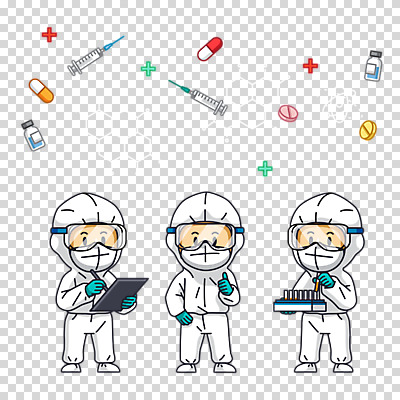편집 편집이미지 여자 남자 현미경 실험 누끼 세명 약 바이러스 연구원 PNG 개발 백신 편집소스 직업 의학 실험기구 사람 파일형식