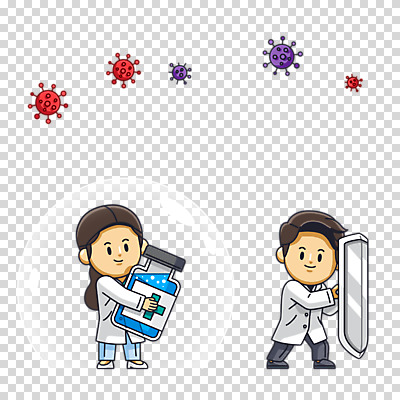 편집 편집이미지 여자 남자 현미경 실험 누끼 두명 약 수비 바이러스 보호 연구원 PNG 개발 백신 편집소스 직업 컨셉 의학 모션 실험기구 사람 파일형식