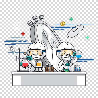 편집 편집이미지 여자 남자 시계 현미경 실험 누끼 두명 약 바이러스 연구원 PNG 개발 백신 초시계 편집소스 직업 의학 실험기구 사람 파일형식