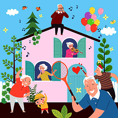 구름 여자 할아버지 노년 남자 꽃 할머니 어린이 연주 음표 일러스트 노래 조류 들기 사람 소년 여러명 건물 울타리 운동 문 스트레칭 하트 붓 배드민턴라켓 바이올린 마이크 즐거움 하모니카 노인유치원 국내일러스트 AI파일 자연요소 모양 식물 동물 건축물 기호 교육 감정 음악 음향기기 다수 모션 현악기 건강 관악기 성인 담장 라켓 파일형식 벡터