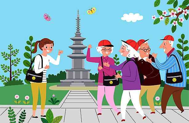 구름 여자 할아버지 노년 남자 꽃 길 할머니 나비 일러스트 사람 여러명 성인 관광지 탑 교사 석가탑 역사교육 역사탐방 탐방 노인유치원 국내일러스트 AI파일 자연요소 식물 직업 건축물 교육 여행 다수 곤충 역사 석탑 불국사 파일형식 벡터