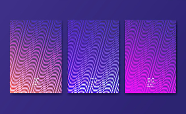 포스터 백그라운드 패턴 그래픽백그라운드 일러스트 사람없음 그래픽 세트 보라색 그라데이션 미니멀 국내일러스트 AI파일 컬러 무늬 파일형식 벡터