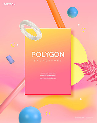 PSD 편집이미지 분홍색 백그라운드 잎 사람없음 기둥 원형 원통 폴리곤 이미지편집 도형 식물 건축 컬러 파일형식