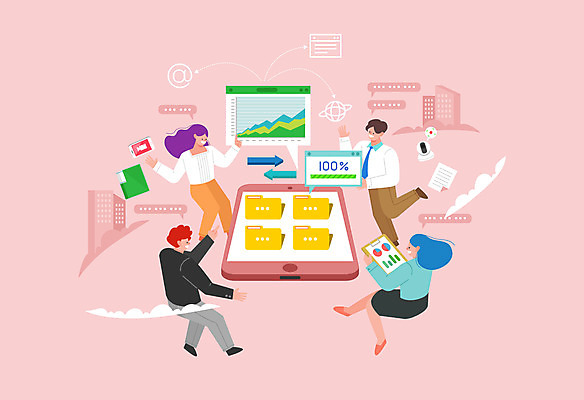 여자 남자 화살표 분홍색 일러스트 회의 모바일 그래프 들기 사람 빌딩 여러명 성인 스마트폰 태블릿 자료 직장인 비즈니스맨 비즈니스우먼 이메일 문서 파일 전송 화상통화 성인만 포스트코로나 온택트 위드코로나 국내일러스트 AI파일 직업 컬러 다수 비즈니스 모션 건물 전자제품 핸드폰 스마트기기 사회이슈 통화 파일형식 벡터 코로나바이러스