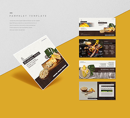 템플릿 ZIP 리플렛 여름음식 여름방학 옥수수 팜플렛 사람없음 여름 갈색 팝콘 인디자인 INDD 제철음식 이미지템플릿 계절 음식 컬러 방학 곡류 제철 파일형식 여름_계절