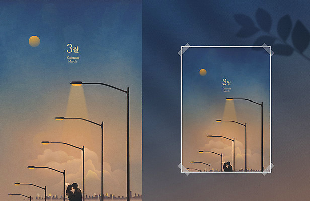 구름 커플 계절 여자 남자 실루엣 백그라운드 가로등 일러스트 사람 상반신 두명 노을 달력 달 도시 추억 3월 남색 보케 목업 국내일러스트 AI파일 자연요소 공공시설 컬러 컨셉 관계 촬영기법 날짜 파일형식 벡터