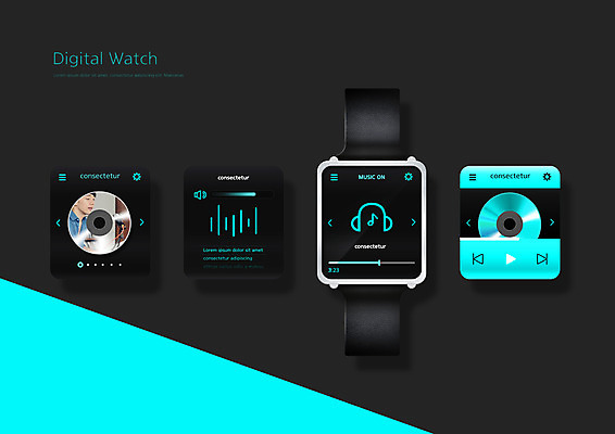 PSD 편집이미지 남자 음악 시계 음표 모바일 한명 20대 성인 파란색 세트 한국인 CD UI 디지털시계 엘리먼트 인터페이스 플레이 목업 스마트워치 성인남자한명만 대시보드 와이어프레임 이미지편집 1 기호 컬러 문화예술 사람 동양인 청년 스마트기기 웨어러블 남자한명만 성인남자만 파일형식