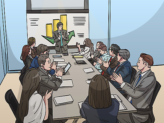 여자 남자 의자 일러스트 탁자 회의 넥타이 그래프 여러명 상반신 성인 경제 비즈니스맨 비즈니스우먼 회의실 서류판 성인만 국내일러스트 AI파일 잡화 가구 다수 비즈니스 사람 사무용품 직장인 파일형식 벡터