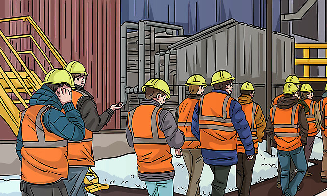 전신 남자 일러스트 여러명 성인 경제 계단 건설현장 안전모 출근 파이프 성인남자만 건설근로자 국내일러스트 AI파일 직업 다수 건설업 사람 헬멧 안전장비 출퇴근 남자만 성인만 파일형식 벡터