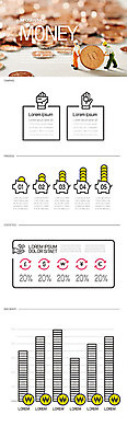 돈 일러스트 그래프 사람없음 금융 경제 동전 인포그래픽 미니어처 저축 저금통 신용카드 국내일러스트 AI파일 모형 재산 파일형식 벡터