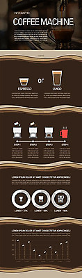 커피 음료 일러스트 그래프 사람없음 갈색 카페 인포그래픽 커피메이커 드립커피 핸드드립 국내일러스트 AI파일 컬러 상점 커피용품 파일형식 벡터