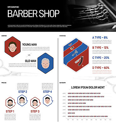 남자 일러스트 그래프 사람없음 뷰티 인포그래픽 이발 헤어관리 이발소 미용가위 남자만 국내일러스트 AI파일 가위_도구 사람 미용용품 뷰티샵 파일형식 벡터