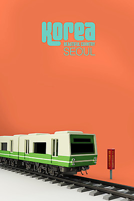 PSD 편집 편집이미지 여행 서울 한국 사람없음 3D소스 3D 전철 디지털합성 오브젝트 국내여행 랜드마크 서울투어 시티투어 편집소스 편집3D 아시아 육상교통 대중교통 파일형식