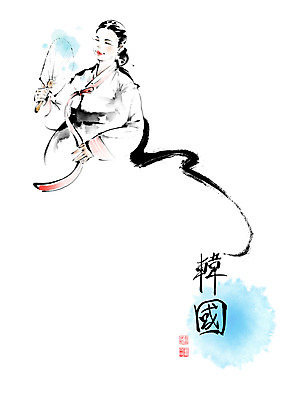 PSD 한국전통 전통 여자 일러스트 캘리그라피 붓터치 한명 성인 도장 한자 춤 부채 한복 동양화 전통무용 저고리 번짐 낙관 부채춤 성인여자한명만 국내일러스트 문자 1 문화예술 한국 미술 사람 전통의상 전통공연 여자한명만 성인여자만 파일형식 효과