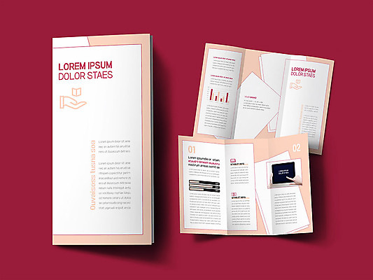 템플릿 표지디자인 손 교육 표지 ZIP 내지 리플렛 3단접지 팜플렛 신체부위 빨간색 컴퓨터 태블릿 레이아웃 온라인강의 인디자인 INDD 이미지템플릿 컬러 사람 전자제품 스마트기기 강의 파일형식 언택트