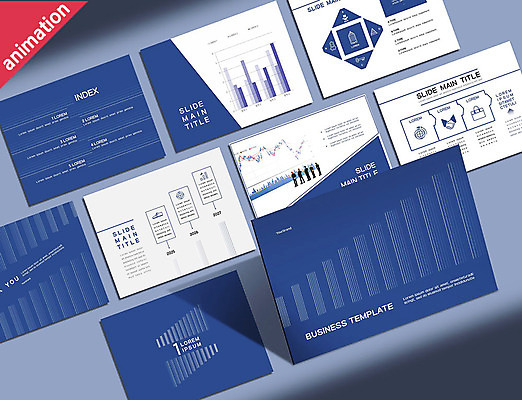 템플릿 비즈니스 성공 그래프 사람없음 금융 파란색 세트 성장 주식 PPT 프레젠테이션 분석 문서템플릿 애니형PPT 9P 이미지템플릿 컬러 컨셉 경제 파일형식