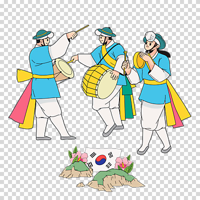 편집 편집이미지 여자 남자 한국 누끼 세명 태극기 사물놀이 장구 무궁화 꽹과리 PNG 독도 애국심 독도는우리땅 편집소스 꽃 아시아 섬 타악기 국악기 사람 전통놀이 국기 전통공연 파일형식